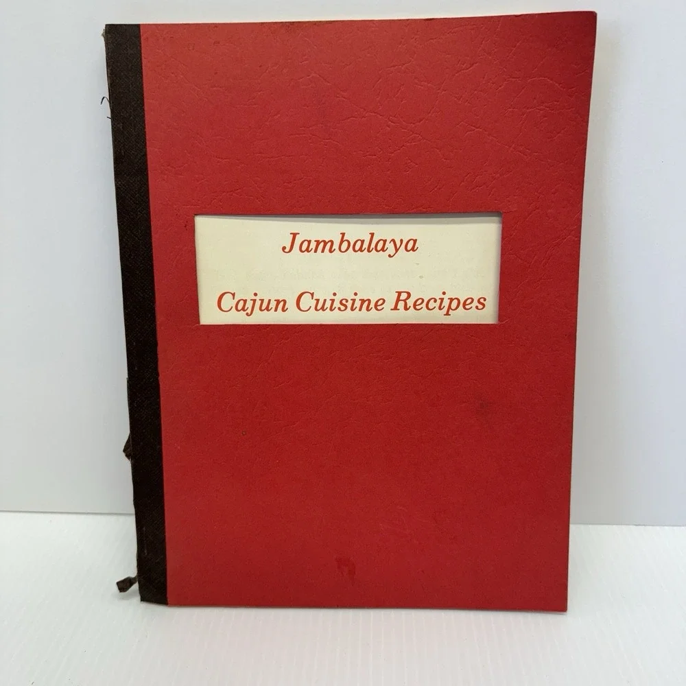 Jambalaya Cajun Cuisine Recipes John Warren Fontenot 1976 Church Point Louisiana